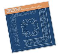 Clarity Stamps Josie Davidson's Arch Lace Duet A5 Square Groovi Grid