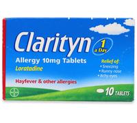 Clarityn Allergy 10mg 10 Tablets