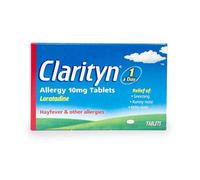 Clarityn Allergy Tablets, 10mg Loratadine, Hayfever Relief, Pack of 30, 1 months Supply