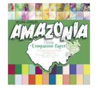 Claritystamp - Clarity Companion Paper 8" x 8": Decorative Craft Paper Pad, 150gsm, 48 Sheets, 24 Shades, Acid Free