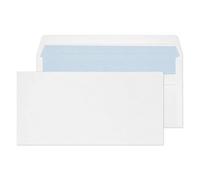 Clark Blake Purely Everyday Dl 110 X 220 mm 80 Gsm Self Seal Envelopes White - Pack Of 50