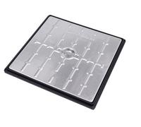 Clark Drain 450mm X 450mm 5T Galvanised Steel Manhole Cover & Frame Pc5Bg Overall Size Including Frame Is 513mm X 513mm
