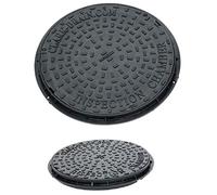 Clark-Drain CD 452 Polypropylene Dual Locking Circular Manhole Cover 550 Millimetre Diameter