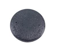 Clark Drain CD1657 KMB 450mm Overall Size Over Cover Only 495mm Ductile Iron Frame & Manhole Cover B125 Chamber Inspection Round Circular