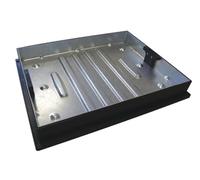 Clark Drain CD790R/80 10 ton | 80mm Recessed Block Paving Manhole Cover (Overall Size Including Frame is 695mm x 545mm x 96mm)