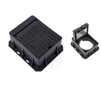 Clark Drain CD880 140mm x 115mm x 75mm Stop Tap Stopcock Cover/lid PVC Locking Surround Box