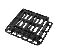 Clark Drain D400 40 Tonne Hinged Ductile Iron Kerbside Road Gully Grate Grating & Frame CD180KMD 430mm x 370mm
