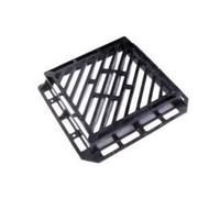 Clark Drain D400 Ductile Iron Gully Grate Drain Cover Square Slotted Top Inspection Chamber Hatch Access Panel 600 X 600 X 100mm