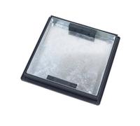 Clark Drain T1G3 440mm X 440mm X 52mm Recessed Square To Round Block Paving Manhole Cover