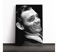 Clark Gable Canvas Wall Art Print 20x14 Inch