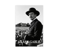Clark Gable Southern Gentleman Elegance Canvas Poster Wall Art Decor Print Picture Paintings for Living Room Bedroom Decoration 12x18inch(30x45cm) Unframe-style-17
