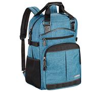 Clark & Mayfield Reed Backpack 17, Deep Teal, 19.0" x 13.5" x 8.0", Laptop