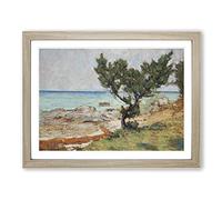 Clark Voorhees Landscape Classic Painting Framed Print | A3 Oak Framed Wall Art | Ready to Hang | Classic Historical Picture | Living Room Bedroom Lounge Office