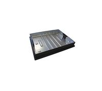 ClarkDrain 600x600 x 80mm Galvanised Block Paving pavior Manhole cover 791R/80 (Overall size: 740 x 740 x 85mm)