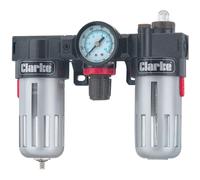 Clarke 1/4" Filter, Regulator & Lubricator - CMF2