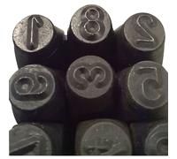 Clarke 1700322 Et144 2.5Mm Number Punch Set