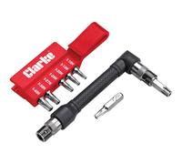 Clarke 1700439 Pro39 8 Piece Star Tamperproof Bit Set