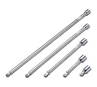 Clarke 1700455 Pro55 5 Pce 1/2 Drive Ext Wobble Bar Set