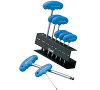Clarke 1700461 Pro61 8 Piece T-Handle Ball End Hex Key Set - Af