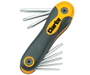 Clarke 1700543 Pro143 8 Piece Security Torx Key Set