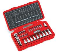 Clarke 1700562 Pro162 29 Piece Torx-Star & Security Socket Set