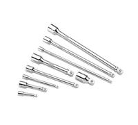 Clarke 1700571 Pro171 9 Piece Square Drive Wobble Extension Bar Set