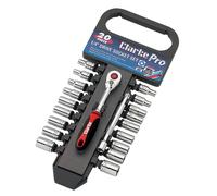 Clarke 1700765 Pro359 - 20 Piece 1/4in Drive Socket Set