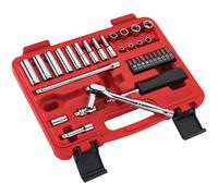 Clarke 1700782 Pro376 34 Piece ¼in Drive Metric Socket Set