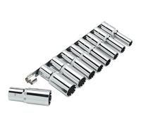 Clarke 1700792 Pro386 9 Piece Drive Deep Multi-Fit Metric Socket Set