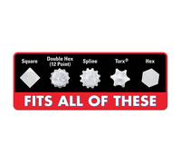 Clarke 1700793 Pro387 19 Piece Multi-Fit Metric Socket Set