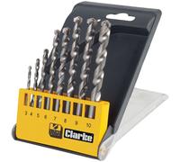 Clarke 1801502 Cht502 8 Piece Carbide Tip Masonry Drill Bit Set