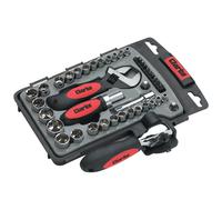 Clarke 1801533 Cht533 45 Piece Stubby Wrench And Ratcheting Screwdriver Set