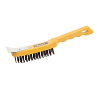 Clarke 1801552 Cht552 5 Row Steel Wire Brush & Scraper