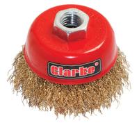Clarke 1801558 Cht558 75Mm (M10) Wire Cup Brush