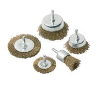 Clarke 1801563 Cht563 5 Piece Wire Brush Set