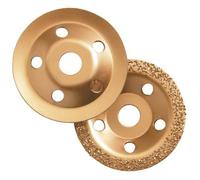 Clarke 1801589 Cht589 2 Piece 115Mm Carbide Grinding Disc Set
