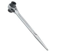 Clarke 1801654 Cht654 Ratchet Podger Spanner 17 & 19Mm