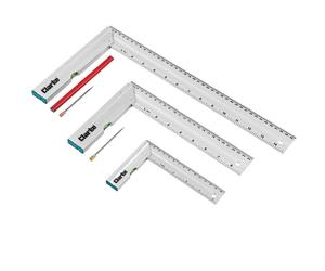 Clarke 1801724 Cht724 3 Piece Try Square Set
