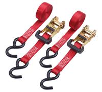 Clarke 1801755 Cht755 2 X Heavy Duty Ratcheting Tie Down - 25Mm X 3M