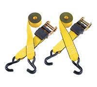 Clarke 1801756 Cht756 2 X Heavy Duty Ratcheting Tie Down - 50Mm X 3M