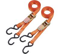 Clarke 1801757 Cht757 2 X Heavy Duty Ratcheting Tie Down - 25Mm X 4.5M