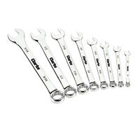 Clarke 1801817 Cht817 8 Piece Whitworth Combination Spanner Set