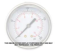 Clarke 2000175 1/4 Bsp Centre Back Connection 50Mm Dial Pressure Gauge