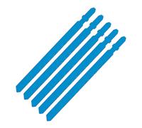 Clarke 5 pack of 10 TPI Clean Cut Jigsaw Blades for Wood