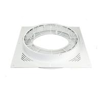 Clarke 6" White Steel Ventilated Fire Stop & Collar