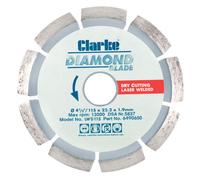 Clarke 6490650 Lws115 115Mm Diamond Blade