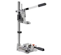 Clarke CDS3 Drill Stand with Vice, Adjustable Depth Stop, for 43mm & 38mm Collar Diameter Hand-Held Electric Drills - Drill Not Included