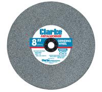 Clarke 6501048 8in/200Mm Fine Grit Grinding Wheel / 32Mm Bore