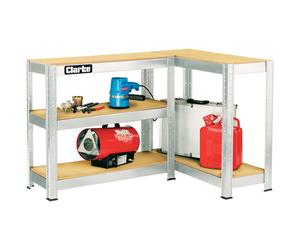 Clarke 6600800 Csm5150S Heavy Duty 150 Boltless Shelving (Silver)