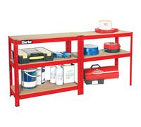 Clarke CSM5150RP 150kg Boltless Shelving (Red)